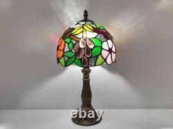 Tiffany Table Lamp 3-Way Tiffany Style Desk Lamp Small Stained Glass Lamp Antiqu