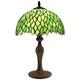 Tiffany Table Lamp Green Wisteria Style Stained Glass Desk Bedside Reading Li
