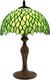 Tiffany Table Lamp Green Wisteria Style Stained Glass Desk Bedside Reading Light