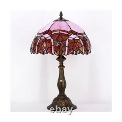 Tiffany Table Lamp Stained Glass Lamp 12X12X19 Inch Antique Reading Light Pi