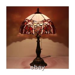 Tiffany Table Lamp Stained Glass Lamp 12X12X19 Inch Antique Reading Light Pi