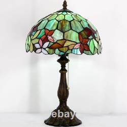 Tiffany Table Lamp Stained Glass Lamp 12X12X19 Inch Antique Reading Light Re