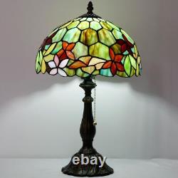 Tiffany Table Lamp Stained Glass Lamp 12X12X19 Inch Antique Reading Light Re