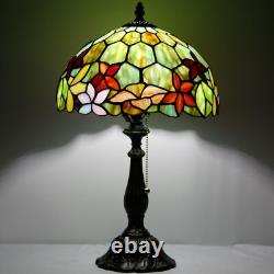 Tiffany Table Lamp Stained Glass Lamp 12X12X19 Inch Antique Reading Light Re