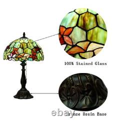 Tiffany Table Lamp Stained Glass Lamp 12X12X19 Inch Antique Reading Light Re