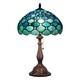 Tiffany Table Lamp Stained Glass Lamp 12x12x19 Inch Antique Reading Lamp Sea Bl