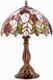 Tiffany Table Lamp Stained Glass Style Maple Leaf Bedside Lamp Desk Reading Ligh