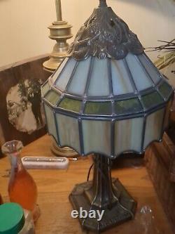 Tiffany lamp shade used