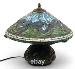 Tiffany stained glass lamp