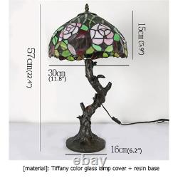 Tree Branch Stained Glass Tiffany Style Table Lamp