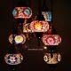 Turkish Moroccan Style Mosaic Multicolouhanging Lamp Ceiling Light 8 Small Globe
