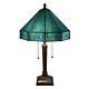 Turquoise Mission Stained Glass Table Lamp Tiffany Styletable Lamp 14x21in