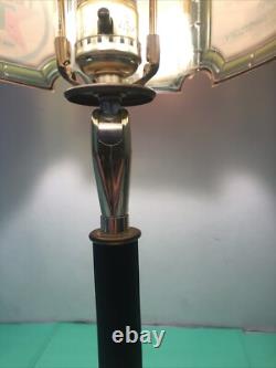 Vintage 75th Anniversary Texaco Stained Glass Tiffany Style Lamp Read
