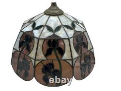 Vintage Stained Glass Tiffany Style Lamp Shade