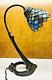 Vintage Tiffany Style Cast Metal Stained Glass Desk/bedside Lamp 16 Tall