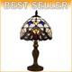 Vintage Tiffany Style Led Table Lamp Romantic Stained Glass For Living Rooms