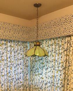 Vintage Tiffany Style Lamp Hanging Ceiling Chandelier Ceiling Light Fixture