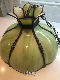 Vintage Tiffany Style Lamp Hanging Ceiling Chandelier Ceiling Light Fixture