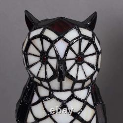 Vintage Tiffany Style Owl on Branch Stained Glass Accent Table Lamp 10 Inch Vintage Tiffany Style Owl on Branch Stained Glass Accent Table Lamp 10 Inch