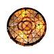 Vintage Tiffany Style Stained Glass Big Flush Mount Ceiling Light Lamp Fixture
