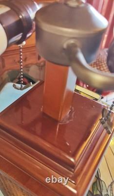 Vintage Tiffany Style Table Lamp 29 Stained Glass Tania Bricel Color Creations