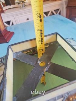 Vintage Tiffany Style Table Lamp 29 Stained Glass Tania Bricel Color Creations