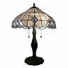 Warehouse Of Tiffany Pearl White Baroque Table Lamp