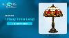 Werfactory Tiffany Lamp For Living Room Table Tulip Flower Stained Glass S03012t02 W12h18 Inch