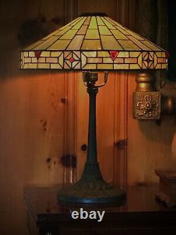 Wilkinson Antique Leaded Glass Lamp