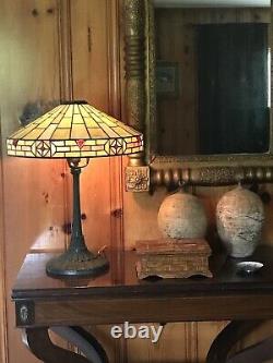 Wilkinson Antique Leaded Glass Lamp